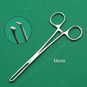 Pince à tissus manuelle en acier inoxydable Allis, 14-18 cm, 4x5 dents, haute qualité, pour usage hospitalier, pour préhension intestinale - Product Image 6
