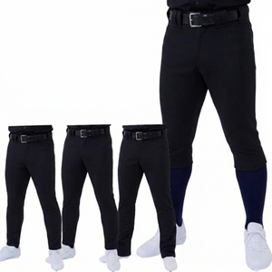 Pantalons de baseball personnalisés pour homme, pantalons de jogging OEM sur mesure, pantalons d'entraînement pour équipe de baseball, pantalons de jogging pour homme corpulent - Product Image 5