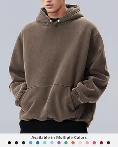 Vente en gros de molleton épais OEM avec doublure en coton et sweat à capuche en molleton pour les marques de streetwear américaines, faible MOQ - Product Image 4