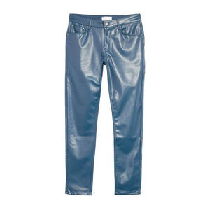 Pantalons en cuir pour hommes fabriqués en usine, vente en gros, de la meilleure qualité. - Product Image 2