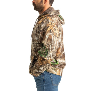 Nouveau Hoodie de Chasse Respirant 100% Polyester à Motif Uni Personnalisable Léger pour Homme – Idéal Hiver - Product Image 3