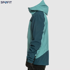 Chaqueta de esquí personalizada para hombre, cortavientos, impermeable, con capucha, para snowboard, para invierno, para actividades al aire libre. - Product Image 2