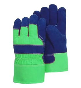 ถุงมือกันความร้อนสำหรับงานหนัก ยี่ห้อ Canadian Rigger  หนังวัวแท้  ขอบยาง  ผ่านการรับรองมาตรฐาน CE  น้ำหนัก 11 ออนซ์ - Product Image 4