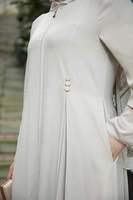 Abayas blanches unies avec hijab, robe longue, abayas de Dubaï et du Qatar, abayas pour le Hajj et l'Omra, robes arabes musulmanes respirantes pour femmes