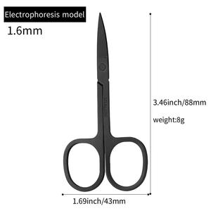 Ciseaux à ongles en acier inoxydable avec poignée ronde, lame tranchante pour manucure, usage adulte, style simple et durable - Product Image 5