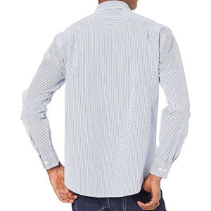 Camisa Formal de Manga Larga para Hombre, Corte Estándar, 100% Algodón, Transpirable, Twill, OEM, Venta al Por Mayor - Product Image 5
