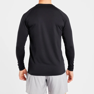 Camisetas de Manga Larga para Hombre, Estilo Urbano, Verano, Casual, 100% Algodón, Personalizables, Transpirables, de Secado Rápido, para Gimnasio - Product Image 5
