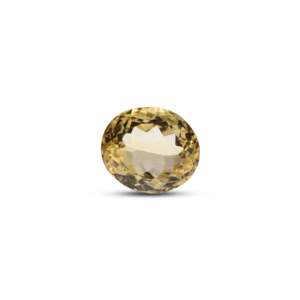 Natural Golden Citrine Loose Gemstone 7.2 Carat Freeform Rough for Fine Jewelry Rings - Product Image 1