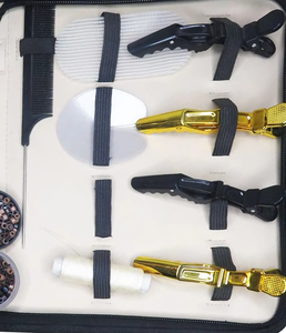 Outils et kits d'extension de cheveux pour salon, accessoires, pinces en acier inoxydable, légères, de haute qualité, prix raisonnable pour un usage domestique - Product Image 2