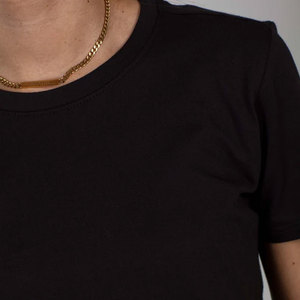 Camiseta de Mujer de Algodón Puro, Lisa, en Diferentes Tallas y Colores, 100% Algodón, Estilo Casual de Verano, Cómoda - Product Image 3