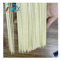 Ensemble de brochettes en bambou vietnamien 100% naturel, non toxique, écologique, durable, résistant à la chaleur, sans revêtements chimiques pour barbecue
