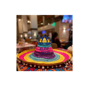 Sombrero Mexicano Ecológico, Seguro y Limpio, Hecho con Materiales Vegetales, Ideal para Disfraces de Fiesta y Uso al Aire Libre, Precio de Fábrica - Product Image 1