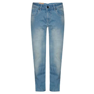 Jean en denim décontracté pour homme, coupe droite, qualité supérieure, respirant, délavé, idéal pour l'hiver - Product Image 2