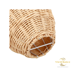 Ballon à air chaud en rotin fait main Vietchoice, décoration naturelle pour mariage et fêtes - Product Image 4