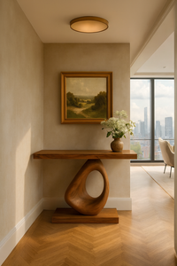 Mesas de Consola de Madera Sólida Natural para Decoración de Hoteles Ecológicos con Diseño Único, Muebles de Madera, Muebles de Hotel de Diseño - Product Image 2