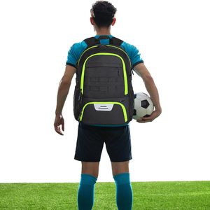 Sacs à dos personnalisés pour équipes de football, sacs d'entraînement de football, sacs à dos pour équipement sportif, fabricant OEM Pakistan, export, vente en gros, approvisionnement en vrac - Product Image 4