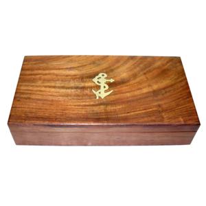 2025 nouveau Design naturel bambou pin bois boîte de rangement meilleure qualité mariage maison article décoratif bijoux haut produit gâteau support - Product Image 3