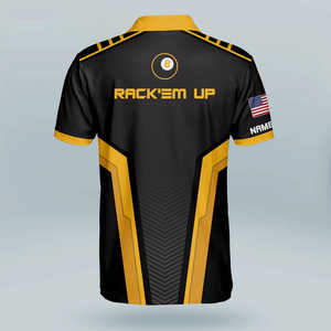 Camiseta con Estampado 3D Personalizada OEM para Jugador de Billar, Camisetas Divertidas para Equipo de Billar para Hombre, Torneo de Billar, Snooker, Polo - Product Image 4