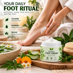 Crème botanique en gros pour les pieds secs et les callosités – Soin des pieds sous marque privée – Fournisseur OEM ODM pour acheteurs mondiaux - Product Image 2