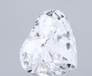 Diamant de laboratoire CVD en forme de cœur de 8,02 carats, F VVS2, certifié IGI, excellente qualité de polissage, symétrie, incolore, pierre non montée - Product Image 6