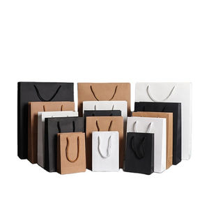 Bolsa de Compras de Papel Kraft Reciclable Personalizada con Logotipo, Cierre Magnético Ecológico, Cinta Resistente, Clásica, al Mejor Precio, Gran Venta - Product Image 4