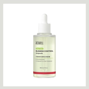 Sérum hydratant pour le visage Acwell Tea Tree Blemish Control Ampoule 80ml, sérum pour le visage à la niacinamide, sérum hydratant pour le visage - Product Image 5