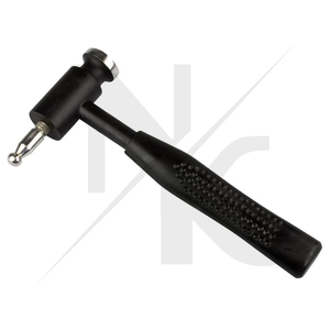 Marteau à Bijoux Premium Interchangeable Breveté, Deux Têtes Interchangeables, Manche Texturé, Idéal pour Affaisser les Fils - Product Image 2