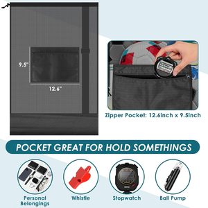 Kids Soccer Bag Pack Professional Sports <b>Backpack</b> for Football Training Durable <b>Lightweight</b> School Sports Gear OEM Supply - Product Image 2