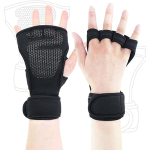 CrossFit Workout Gloves <b>Half</b> Finger Anti <b>Slip</b> Weight Lifting Gym Training Gloves Breathable Palm Protection Fitness Exercise - Product Image 1