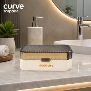 Porte-savon en plastique Reliance, style classique, durable, antidérapant, avec couvercle, plusieurs couleurs, facile à nettoyer, pour la salle de bain - Product Image 3