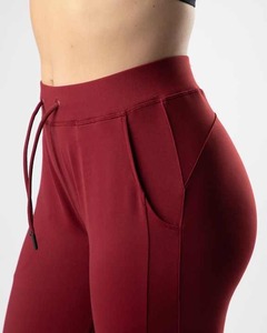 Jogging respirant tendance pour femme, taille élastique, haute qualité, streetwear décontracté printemps, 100% coton, services OEM, prix raisonnable - Product Image 5