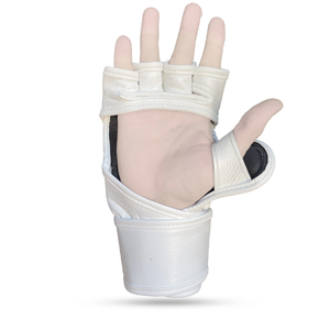 Guantes de MMA Unisex Semi-Contacto con Diseño de Palma Abierta, Cierre Ajustable con Gancho y Bucle, Protección UV, Material PU Impermeable, para Boxeo y Karate - Product Image 3