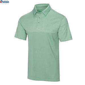 Camiseta Polo Personalizada para Hombre, Nueva Llegada, Transpirable, Casual, con Estampado en Contraste de Dos Colores - Product Image 3