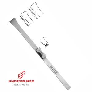 Élévateur périostal Langenbeck à bout arrondi, instrument chirurgical ORL pour rhinoplastie nasale, outil en acier inoxydable - Product Image 1
