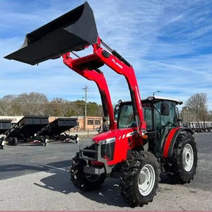 รถแทรกเตอร์ Massey Ferguson MF 4707 ปี 2025 ใหม่เอี่ยม พร้อมหัวตักหน้า FL.3522 ซื้อเลย - Product Image 1