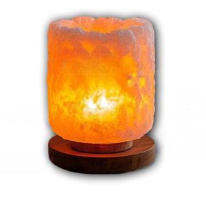 Lámpara de Sal del Himalaya Más Vendida, Lámpara de Sal del Himalaya de Cristal Natural, Lámpara de Sal del Himalaya con Brillo Cálido para Decoración del Hogar - Product Image 1