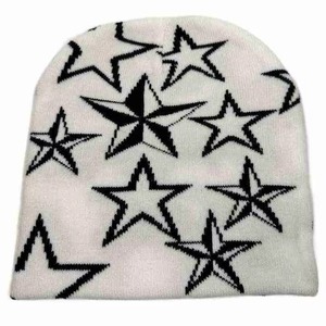 Premium Winter Beanie Cap Unisex Acrylic Common Travel Custom Embroidery Wholesale Factory Supply - Product Image 3
