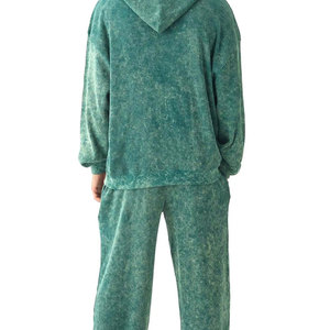 Survêtement d'hiver à capuche pour homme, qualité supérieure, OEM, design personnalisé, coupe oversize, vente en gros à bas prix - Product Image 2