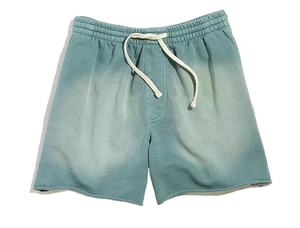 Pantalones Cortos de Hombre de Alta Calidad, Estilo Vintage, Lavados, de Algodón y Poliéster, Transpirables, con Cordón Ajustable, Lavado Ácido, Color Sólido - Product Image 4