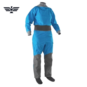 Combinaison de travail professionnelle imperméable en nylon haute visibilité unisexe personnalisable pour sports nautiques et sauvetage - Product Image 2
