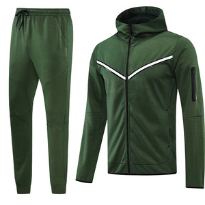 Nouveaux survêtements d'hiver respirants de haute qualité pour hommes, pour le jogging et l'entraînement, légers, 100% polyester, couleurs personnalisables - Product Image 4