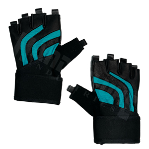 Gants d'entraînement demi-doigts antidérapants de qualité supérieure en cuir respirant pour le fitness et l'entraînement - Product Image 1