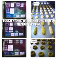 Machine automatique multifonctionnelle pour la fabrication de biscuits en acier inoxydable Déposant de biscuits Fabricant de biscuits Boulangerie commerciale Nouveau