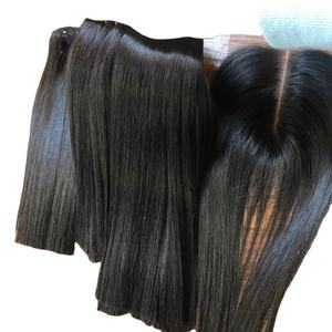 SDD Vierge Os Droite Vietnamien Cheveux Génie Trame Cuticule Aligné 100% Bundles de Cheveux Humains Non Transformés Prix de Gros - Product Image 1