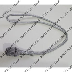 Noeud d'épée de qualité supérieure avec sangle réglable et gland décoratif pour l'affichage Noeud d'épée élégant avec tressage fin - Product Image 5