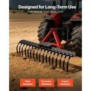 Punte per Rastrello da Giardino ad Alta Resistenza, Confezione da 6, 1 pollice x 5/16 pollici, Montaggio a Bullone, Ricambio per Rastrelli da Paesaggistica, con Foro Singolo per Bullone, Trattate Termicamente, S - Product Image 4