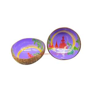 Cuenco de cáscara de coco hecho a mano al mejor precio, diseño creativo de Vietnam para objetos decorativos - Product Image 5