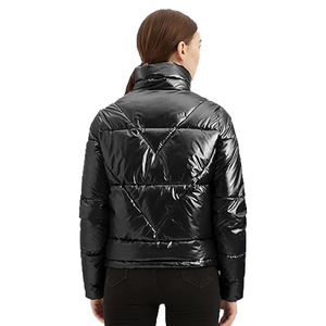 Manteau d'hiver rembourré à capuche pour femme 2026, parka courte épaisse et chaude, 90% duvet de canard blanc - Product Image 2