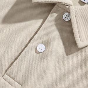 Camiseta para Hombre, 180 g/m², 100% Algodón, Transpirable, Corte Holgado, Manga Corta, Cuello Acanalado, Bordado Frontal - Product Image 3