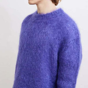 Men's Premium 100% Cotton Winter Pullover Sweater Casual Warm OEM Service - Product Image 3